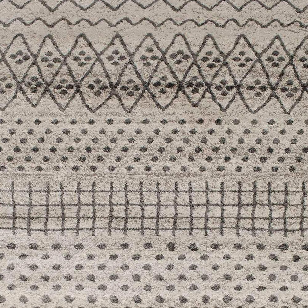 Central Oriental Corso Alvis 7&#39;10&quot; x 9&#39;10&quot; Off White and Grey Area Rug, , large