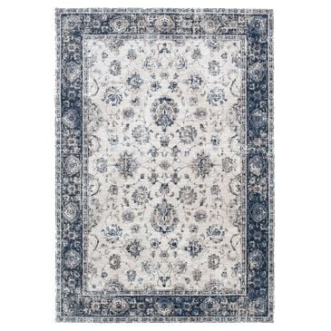 Central Oriental Clearwater Oriel 5"3" x 7"7" Biscuit and Nightfall Area Rug, , large