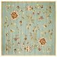 Safavieh Lyndhurst LNH552 6"7" Square Blue and Multicolor Area Rug, , large
