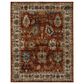 Karastan Liora Othello Cinnabar 8" x 10" Area Rug, , large