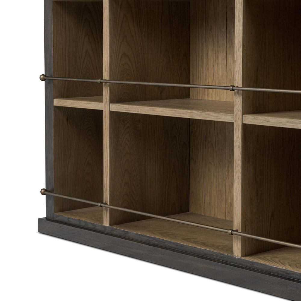 Amber Lewis x Four Hands Alistair 96" Bookcase in Smoked Black, , large