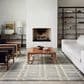 Loloi Milton 5"6" x 8"6" Grey and Ivory Area Rug, , large