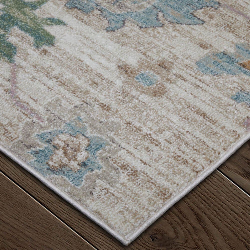 Feizy Dartmouth 39QKF 10&#39; x 12&#39;8&quot; Beige and Multicolor Area Rug, , large