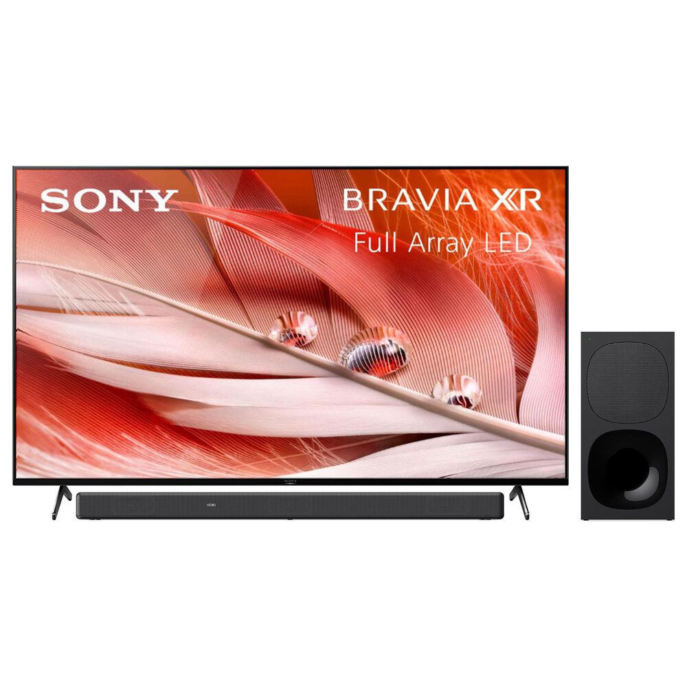 Sony 65" Class 4K Smart LED UHD TV with 3.1 Channel Soundbar System in Black, , large