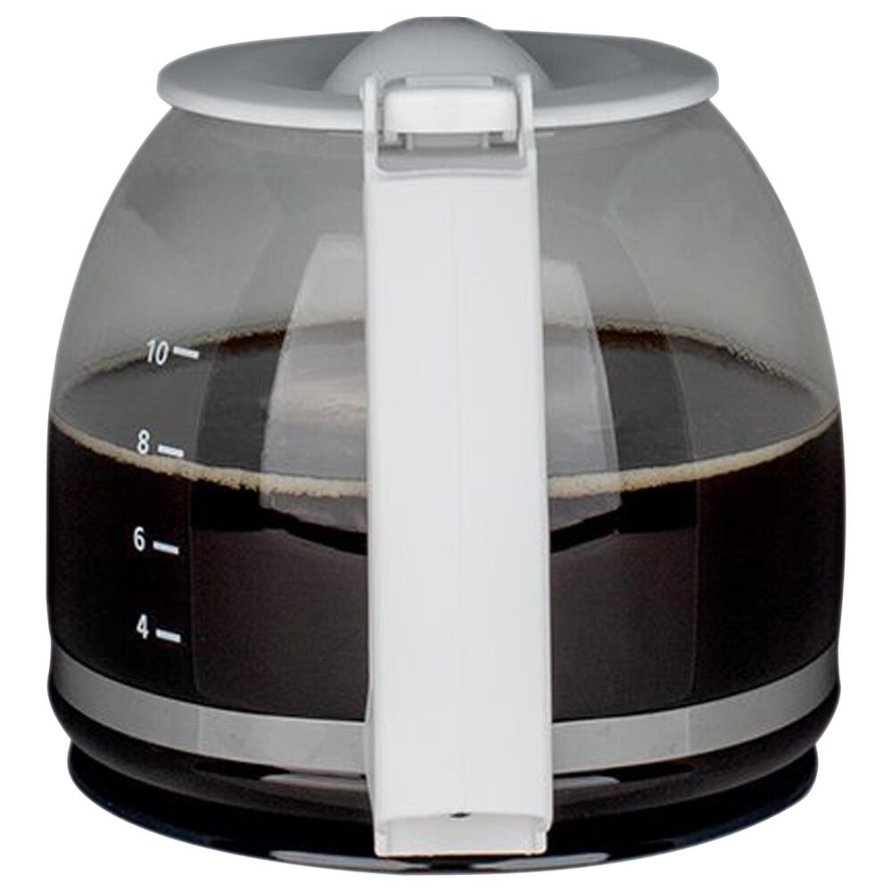 Capresso 10-Cup Replacement Carafe with Lid for Model 464.02 in White, , large