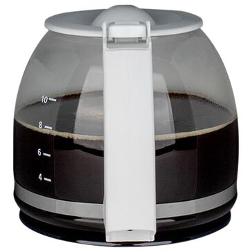 Capresso 10-Cup Replacement Carafe with Lid for Model 464.02 in White, , large