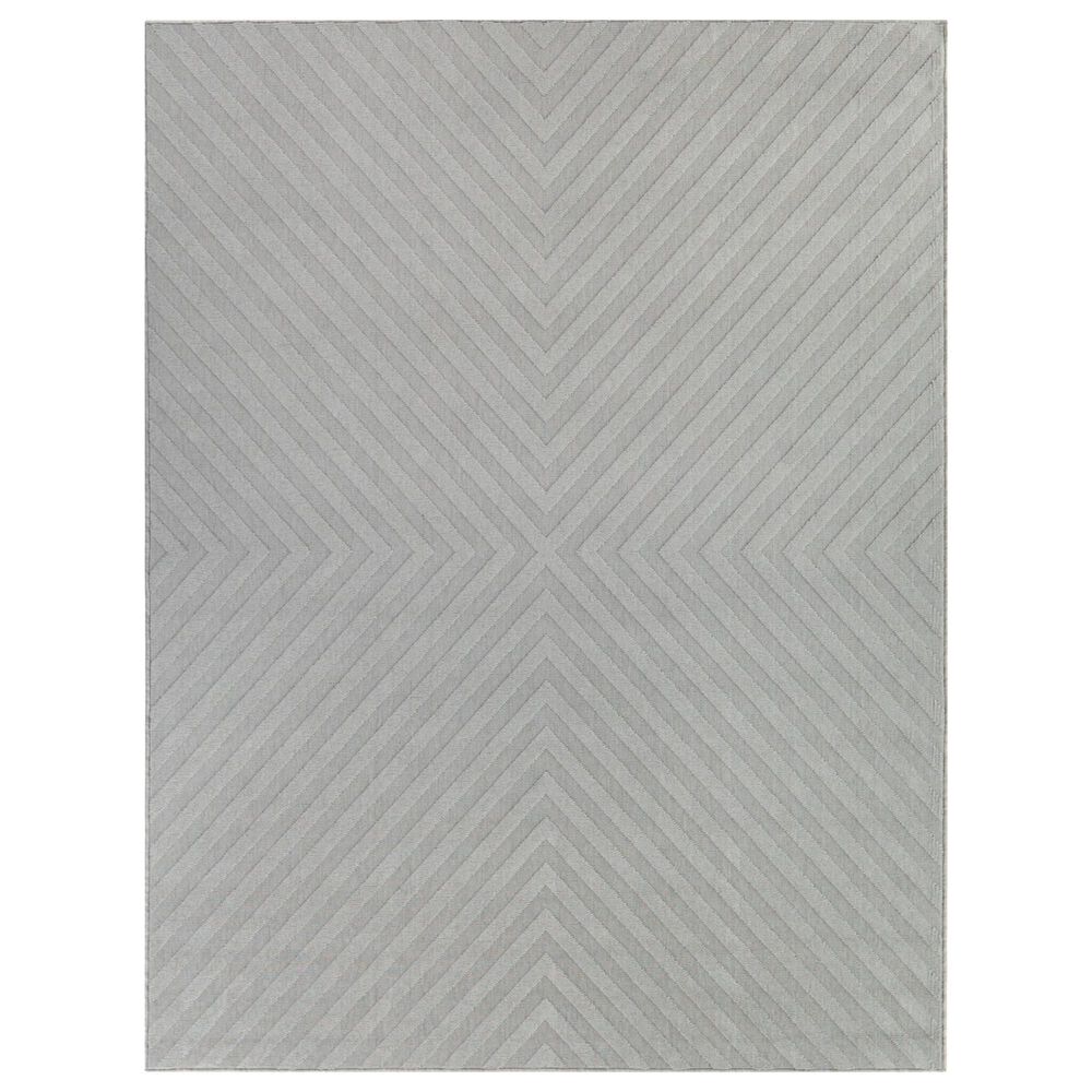 Balta Rugs Issei 7'10" x 10' Grey Indoor/Outdoor Area Rug NFM