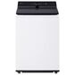 LG 5.5 Cu. Ft. Top Load Mega Capacity Smart Washer in White, , large