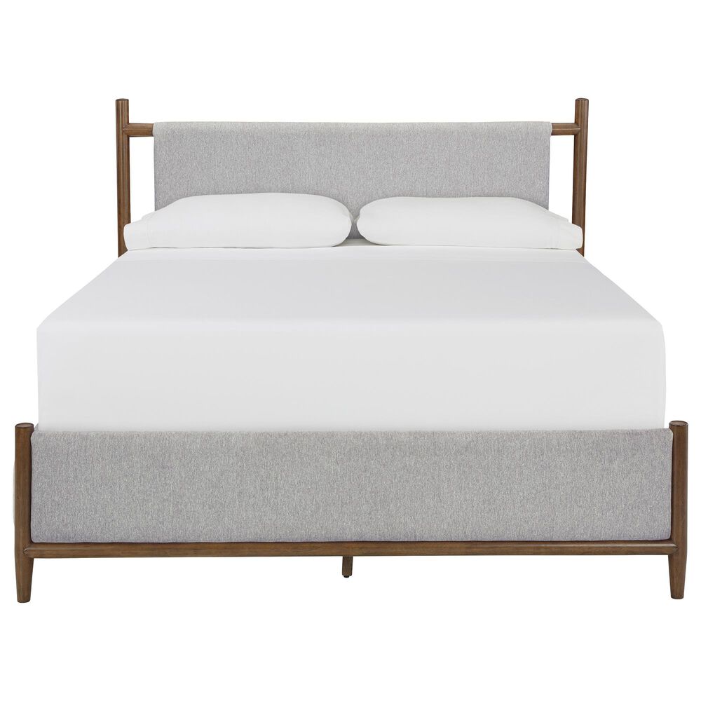 Ashley Lyncott Queen Panel Bed in Brown, , large
