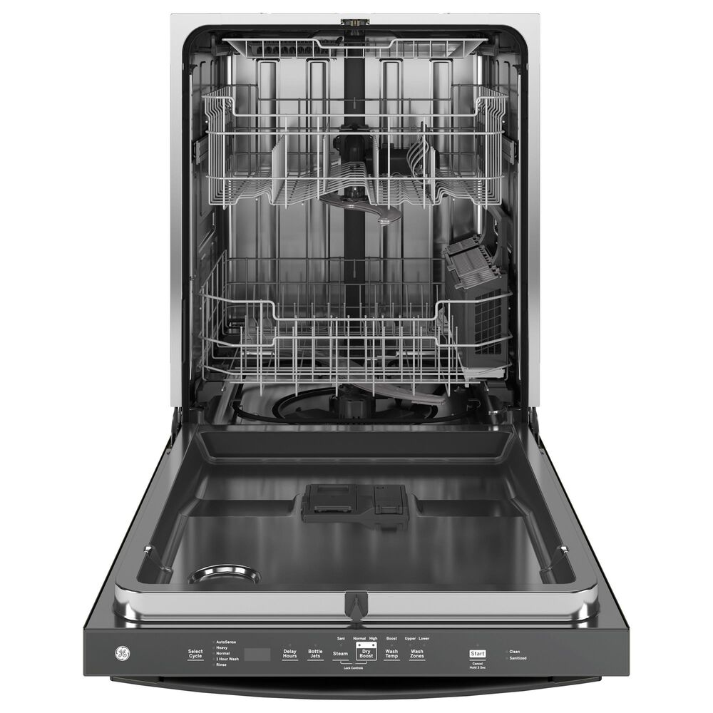 GE Appliances 24&quot; Built-In Bar Handle Dishwasher with 45 dBA Quiet Package in Black, , large