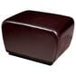 Baxton Studio Mendozza Ottoman in Dark Brown, , large