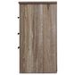 Signature Design by Ashley Zelen 2 Drawer Nightstand in Warm Gray, , large
