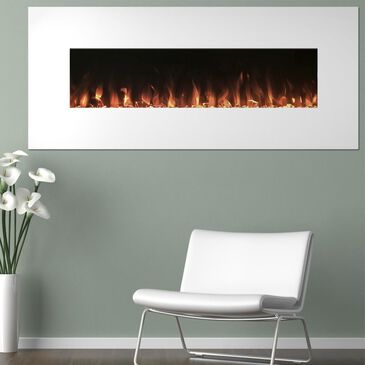 Timberlake 50" Color Changing Fireplace in White, , large