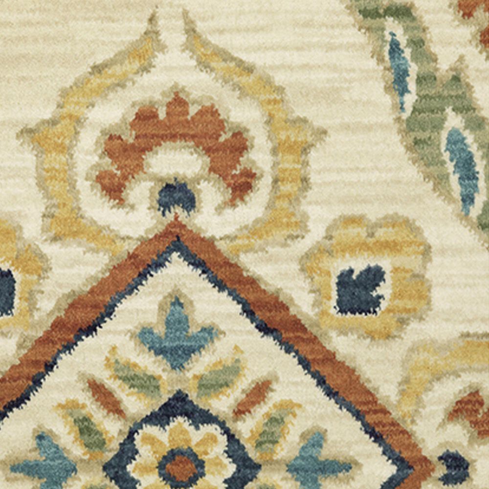 Oriental Weavers Francesca FR07A 2&#39; x 3&#39; Ivory Area Rug, , large