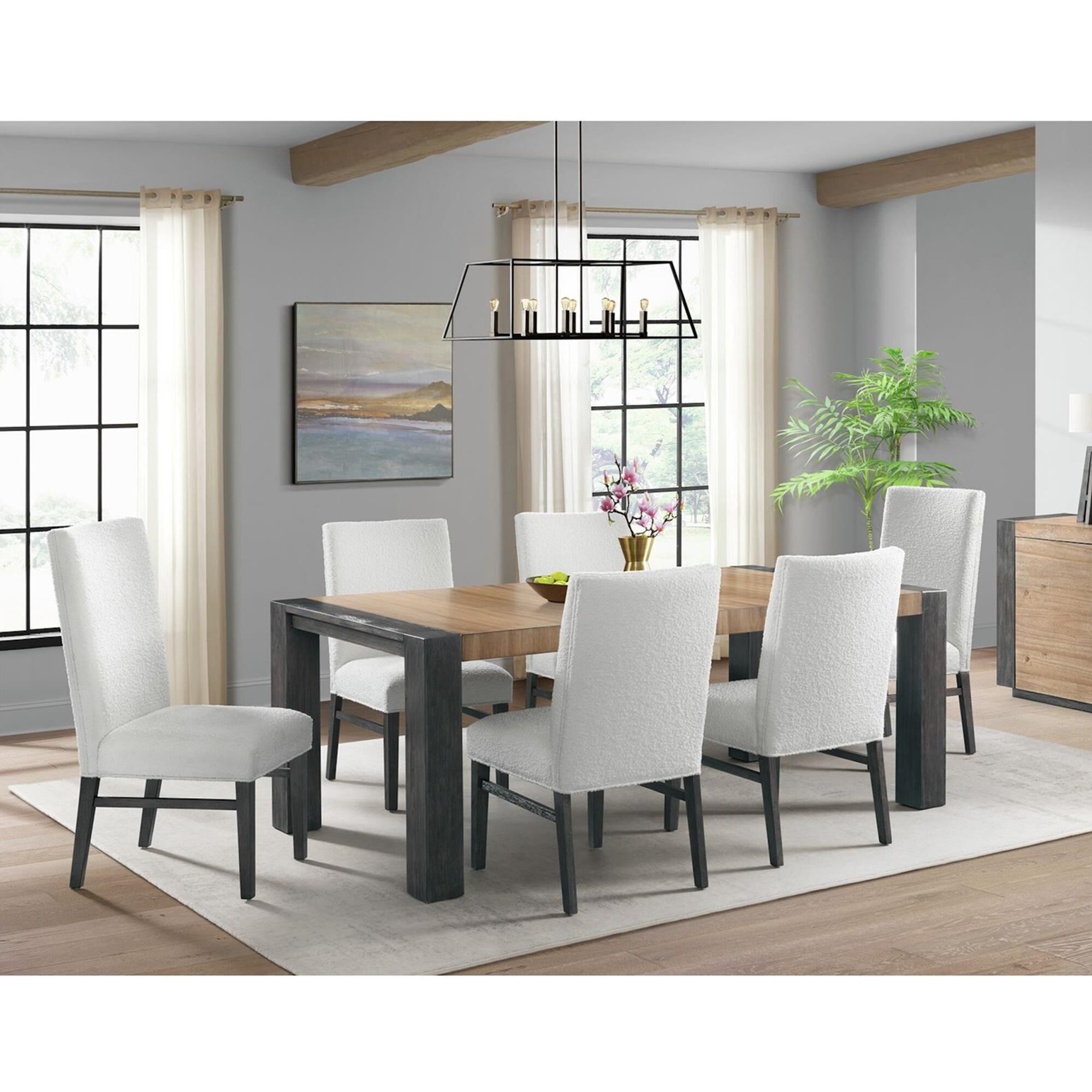 Mayberry Hill Breckenridge Dining Table in Black Table Only NFM