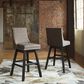Signature Design by Ashley Tallenger 30" Swivel Barstool in Light Gray, , large