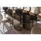 Schnadig Apollo Side Chair in Brushed Whisper Gold, , large
