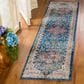 Safavieh Aria ARA160B 2" x 6" Blue and Creme Runner, , large