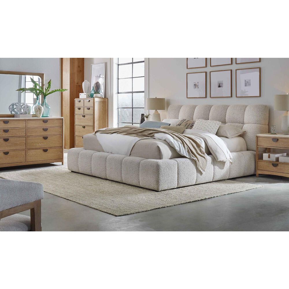 Simeon Collection Escape Dresser Mirror in Glazed Natural Oak, , large