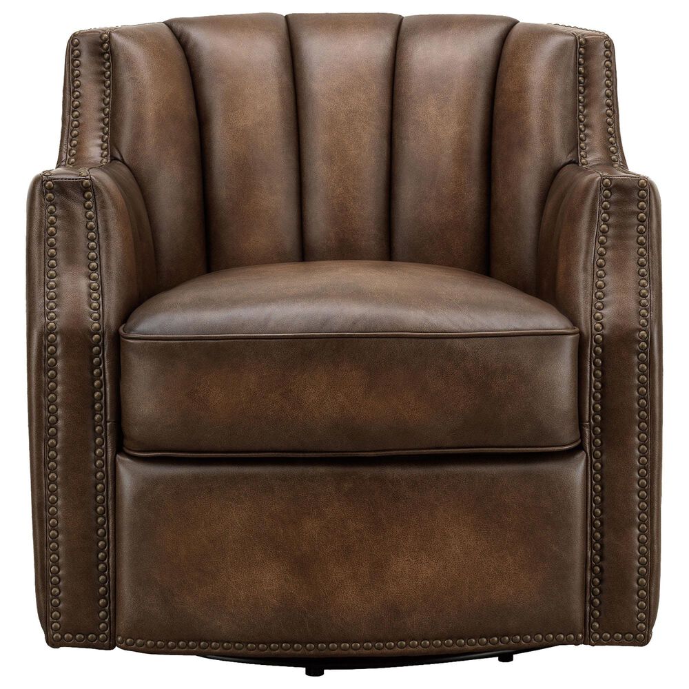 Hydeline Laredo Swivel Chair in Aged Maple, , large
