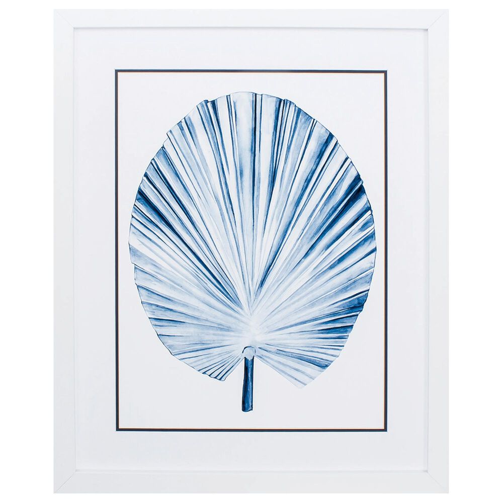 Propac "Indigo Tropical Leaf IV" Wall Art in Blue, , large