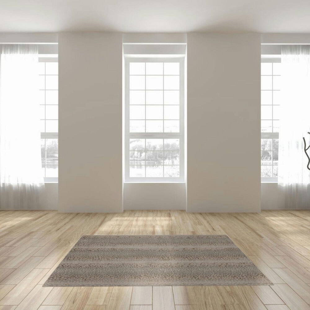 Jaipur Catalyst Axis Feather Gray and Moonbeam 5' x 7'6" Area Rug, , large