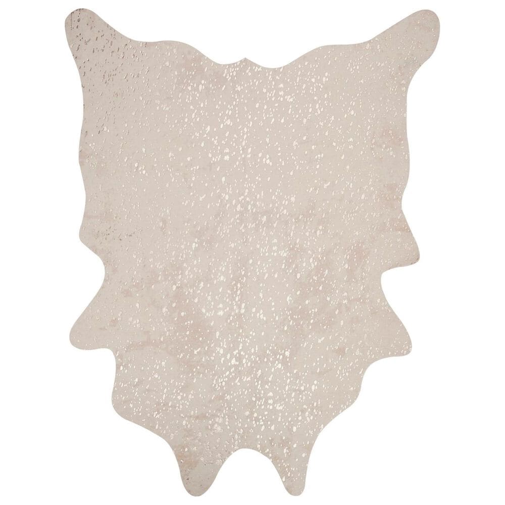 Loloi Bryce BZ-08 5" x 6"6" Ivory and Champagne Area Rug, , large