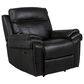 Fan Creek Manual Recliner in Black, , large