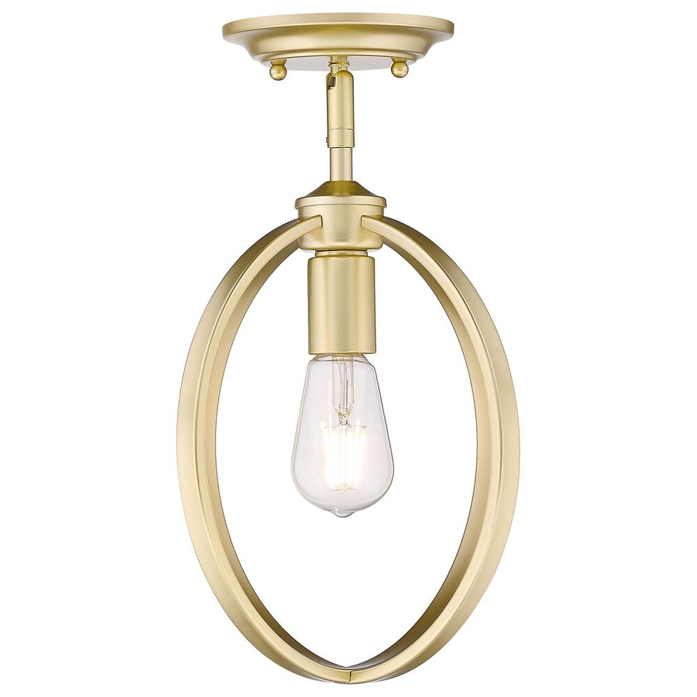 Golden Lighting Colson Semi-Flush in Olympic Gold, , large