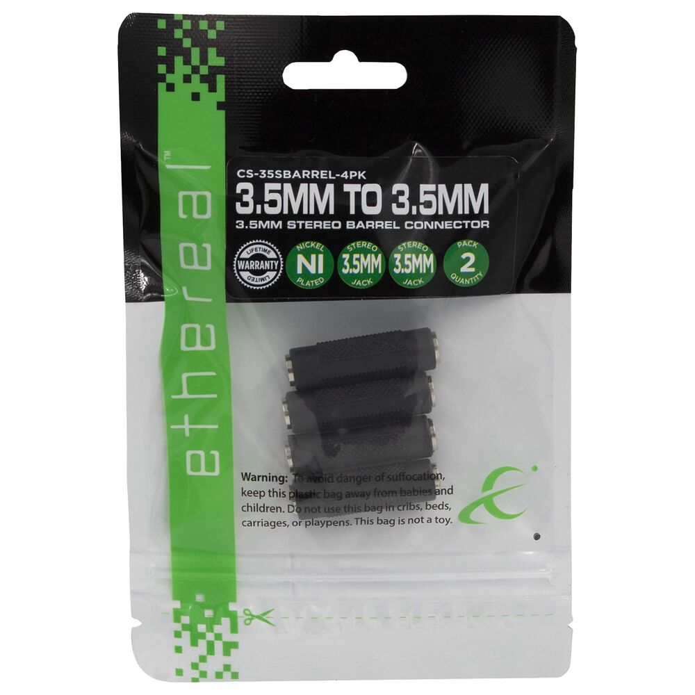 Ethereal 3.5mm Female To 3.55mm Female Barrel, , large