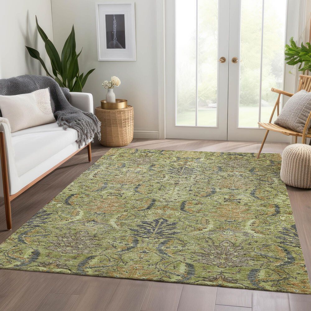 Dalyn Rug Company Solace SL7 3&#39; x 5&#39; Aloe Area Rug, , large