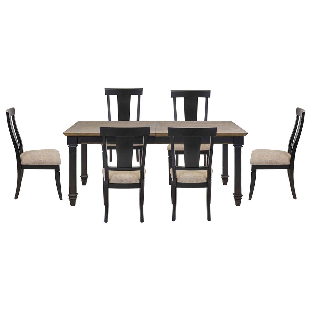 Martin Hartford 7 Piece Dining Set in Black , , large