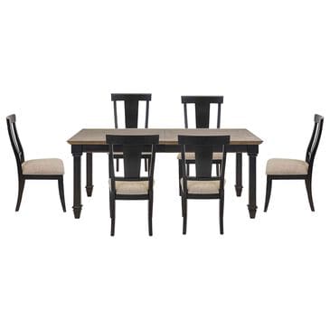 Martin Hartford 7 Piece Dining Set in Black , , large