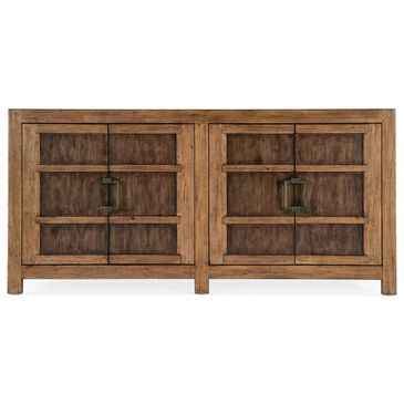 Hooker Furniture Big Sky 4-Door Buffet in Vintage Natural and Charred Timber, , large