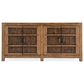 Hooker Furniture Big Sky 4-Door Buffet in Vintage Natural and Charred Timber, , large
