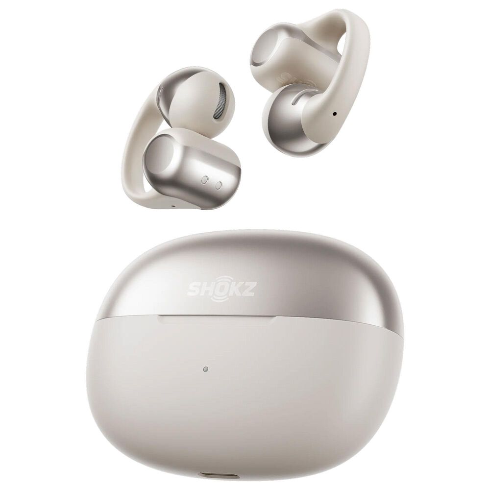 Shokz OpenDots One Open-Ear Clip-On True Wireless Earbuds in Grey, , large