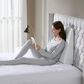 Hampton Park Memory Foam 22" x 24" Wedge Pillow in White, , large