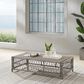 Crosley Furniture Thatcher Patio Coffee Table in Creme - Table Only, , large