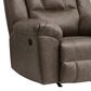 Ashley Lowilla Manual Rocker Recliner in Driftwood, , large