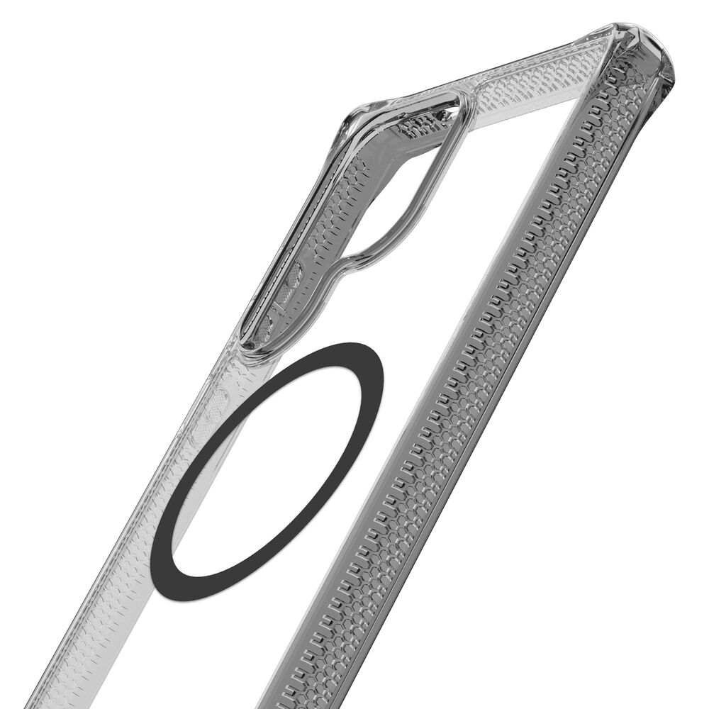 ITSkins Hybrid R Clear Magsafe Case for Samsung Galaxy S25 Ultra in Smoke, , large
