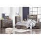 Ashley Drystan Full Panel Bed in Rustic Brown with USB Ports, , large