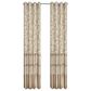 Royal Court Spectra Grommet Window Panel Pair in Taupe, , large