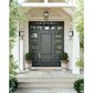 Troy Lighting Burbank 4-Light Exterior Pendant in Texture Black, , large