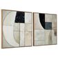 Ashley Bexlen 30" x 30" Wall Art in Tan, Taupe and Black (Set of 2), , large