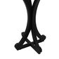 Linden Boulevard Dylan Sculptural Pedestal End Table in Black, , large