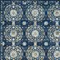 Safavieh Evoke EVK252A-3 3" x 5" Navy/Ivory Area Rug, , large