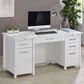 Coaster Dylan Lift Top Office Desk in White High Gloss, , large