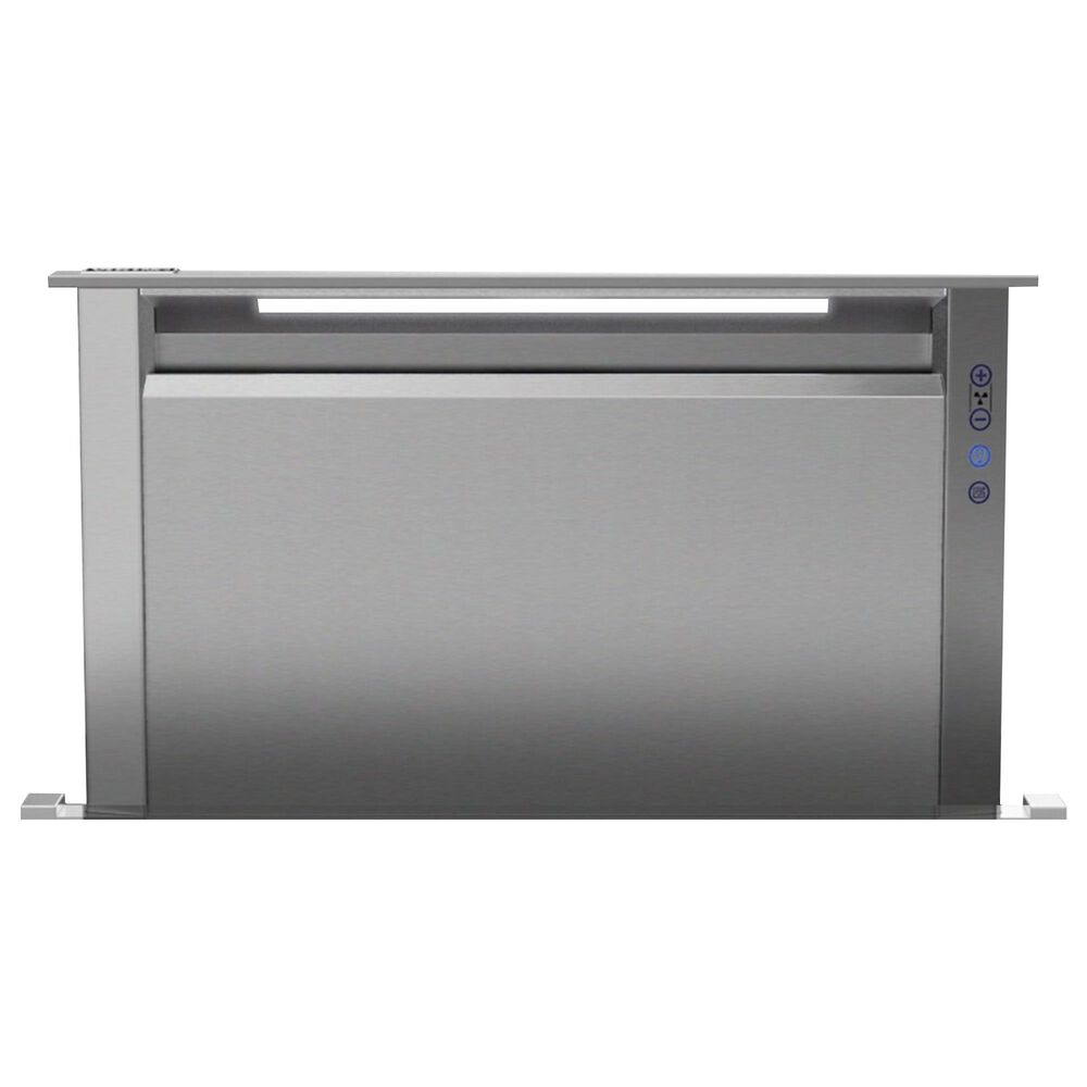 Viking Range 36" Rear Downdraft with Controls on Front in Stainless Steel, , large