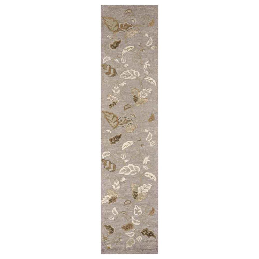 Safavieh Autumn Woods 2"3" x 10" Gray Squirrel Runner, , large