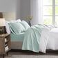 Hampton Park Madison Park 3-Piece Luxurious Brushed Microfiber Deep Pocket Twin Sheet Set in Seafoam, , large
